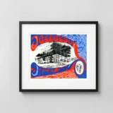 Jefferson Airplane 1967 Cal Poly San Luis Obispo Concert Poster