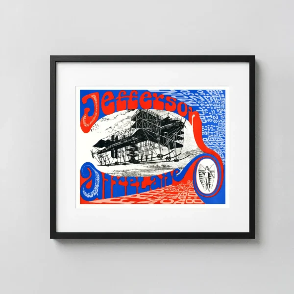 Jefferson Airplane 1967 Cal Poly San Luis Obispo Concert Poster