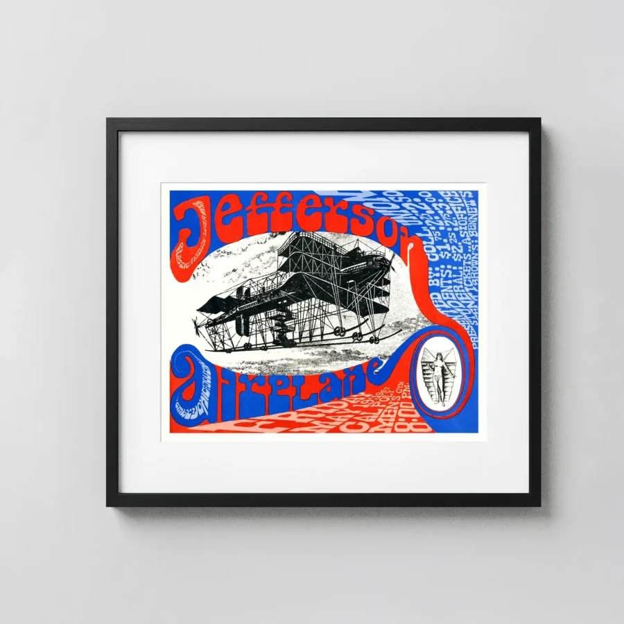 Jefferson Airplane 1967 Cal Poly San Luis Obispo Concert Poster