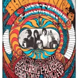 Jefferson Airplane, Buffalo Springfield 1967 Minneapolis, MN Concert Poster