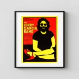 Jerry Garcia Band 1977 Buffalo, NY College-Campus Concert Poster