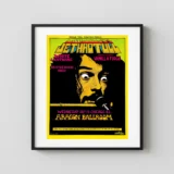 Jethro Tull 1970 Aragon Ballroom, Chicago Colorful Concert Poster
