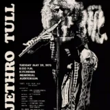 Jethro Tull 1973 Ontario, Canada Concert Poster