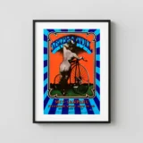 Jethro Tull, MC5 1969 Fillmore West Concert Poster