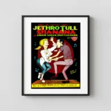 Jethro Tull, Sha-Na-Na 1970 Chicago, IL Aragon Ballroom Concert Poster