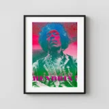 Jimi Hendrix 1969 Toronto, Canada, Drug-Bust Concert Poster
