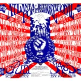 Jimi Hendrix, Allman Bros. (with Duane) 1970 Atlanta Pop Festival Concert Poster