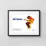 Jimi Hendrix (Columbia-Warner, 1973) Music Poster