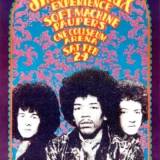 Jimi Hendrix Experience 1968 CNE Coliseum Arena, Toronto Concert Poster