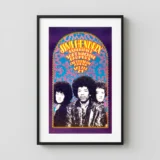 Jimi Hendrix Experience 1968 CNE Coliseum Arena, Toronto Concert Poster