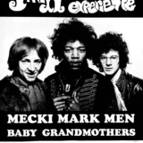 Jimi Hendrix Experience 1968 Large Stockholm, Sweden Concert Poster