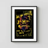 Jimi Hendrix Experience 1968 UCSB Santa Barbara, CA Concert Poster