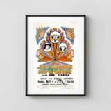 Jimi Hendrix Experience 1969 Syracuse, NY Concert Poster