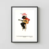 Jimi Hendrix (Warner Bros., 1973) Music Poster