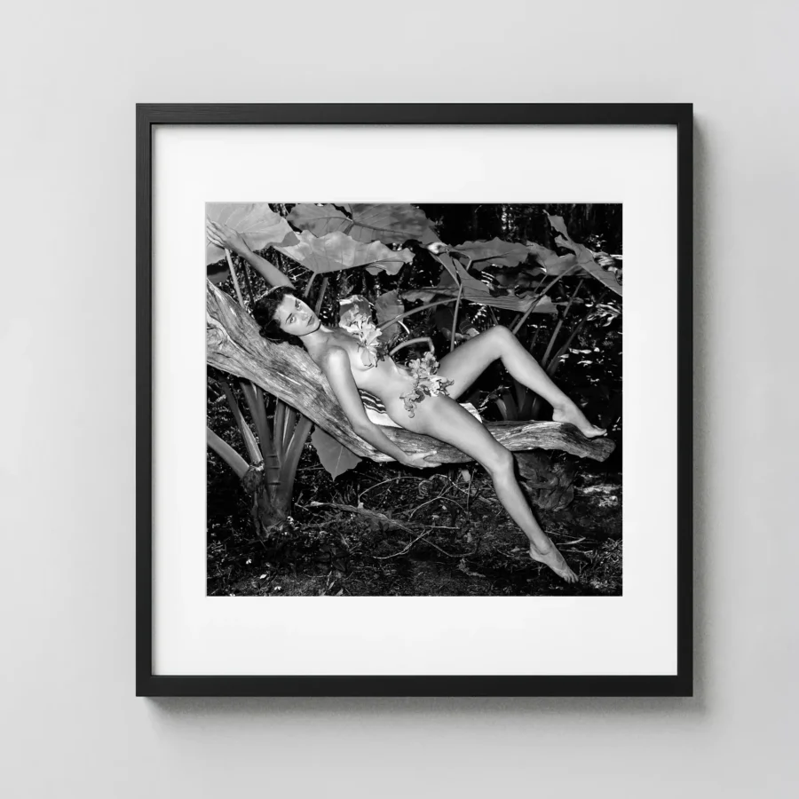 Joan Rawlings 1950 Nude displayed as a framed wall mockup