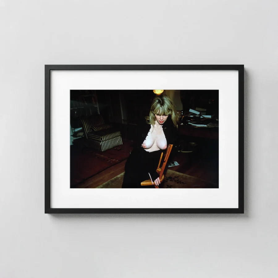 Joey With Her New Breasts New York City 1999 Nude displayed as a framed wall mockup