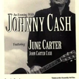Johnny Cash 1997 Urbana-Champaign, IL Concert Poster