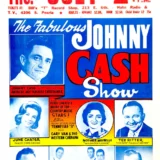 Johnny Cash, June Carter 1964 Tulsa, OK Concert Poster