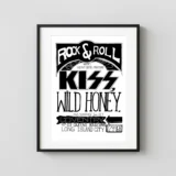 KISS Concert Poster 1973