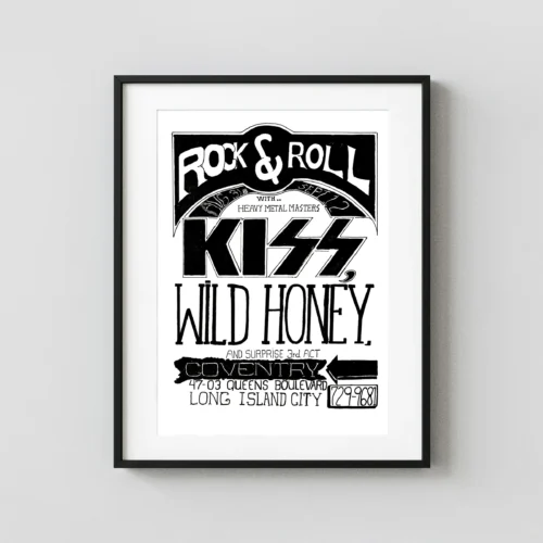 KISS Concert Poster 1973