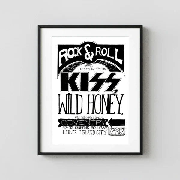 KISS Concert Poster 1973