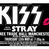 Kiss 1976 Free Trade Hall, Manchester, England Concert Poster