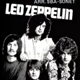 Led Zeppelin 1970 Stockholm, Sweden Second-Album Tour Large Concert Poster