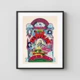 Led Zeppelin 1971 Empire Pool, Wembley, England Concert Merchandising Poster