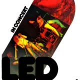 Led Zeppelin 1973 German Tour-Blank Concert Poster
