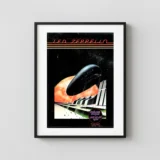 Led Zeppelin 1977 Bill Graham Concert Poster