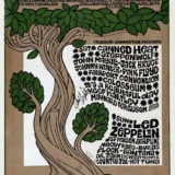 Led Zeppelin, Pink Floyd 1970 Bath, England Concert Poster