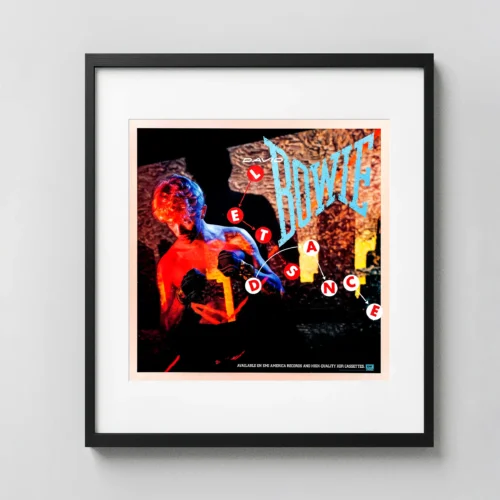 Let's Dance (EMI America, 1983). Music Poster
