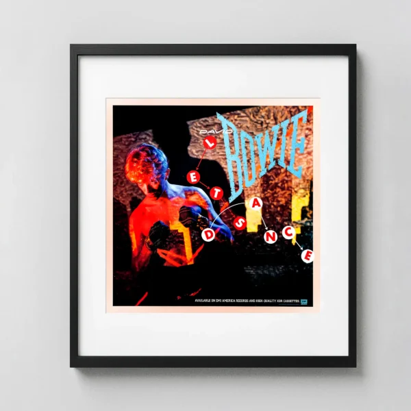 Let's Dance (EMI America, 1983). Music Poster