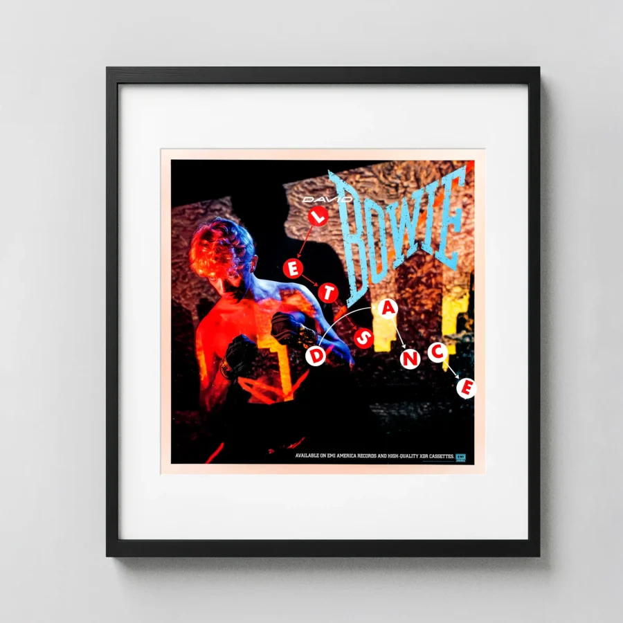 Let's Dance (EMI America, 1983). Music Poster