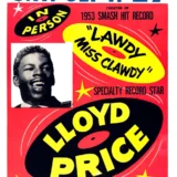 Lloyd Price 1958 New Haven, CT Cool "Spinning Discs" Concert Poster