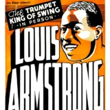 Louis Armstrong 1937 Old Orchard Beach, Maine Concert Poster