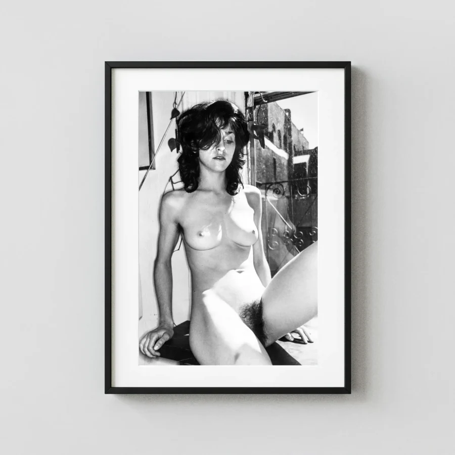 Madonna Nude 1979 View 1 displayed as a framed wall mockup