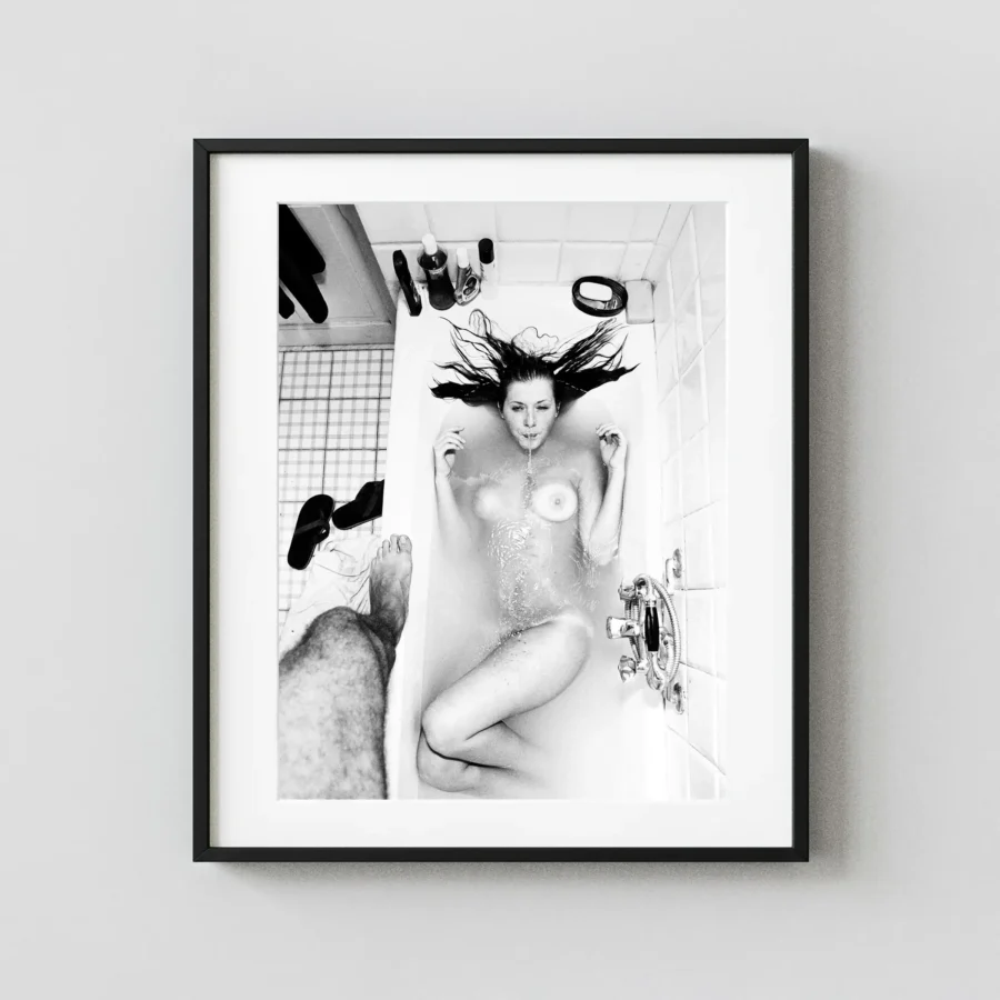Medusa Rome 1980 Nude displayed as a framed wall mockup