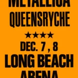 Metallica, Queensrÿche 1988 Long Beach, CA Concert Poster