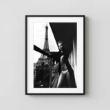 Model and Meccano Set, Paris 1976 Nude Photography Print