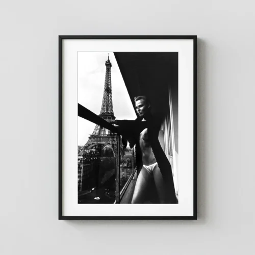 Model and Meccano Set, Paris 1976 Nude Photography Print