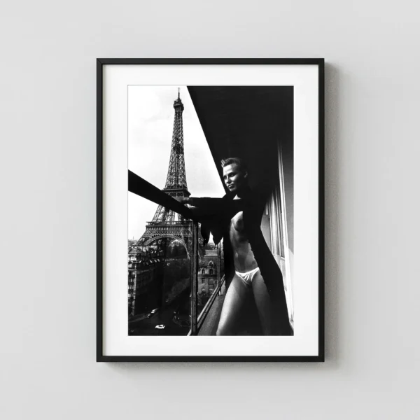 Model and Meccano Set, Paris 1976 Nude Photography Print