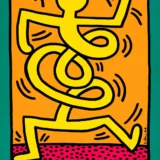 Montreux Jazz Festival 1983 Concert Poster by Keith Haring