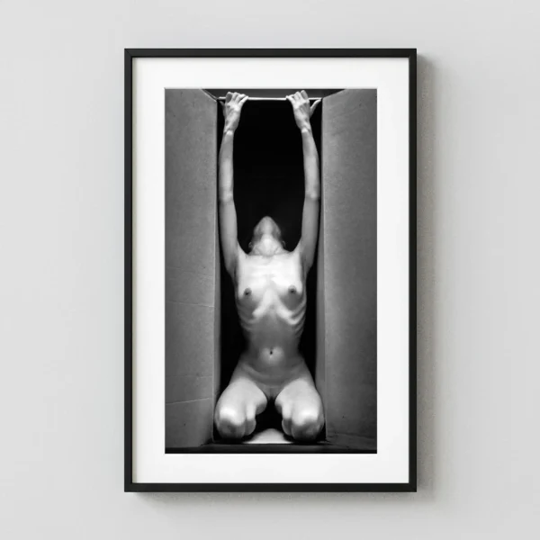 N The Box Vertical 1962 Nude Photography Print