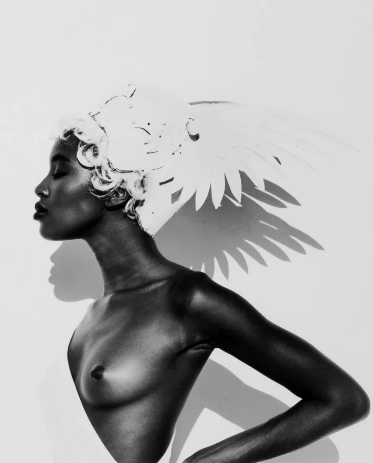 Naomi Campbell Circa 1985 Nude Photography Print
