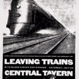 Nirvana, Leaving Trains, Blood Circus, Central Tavern Concert Poster (1988)