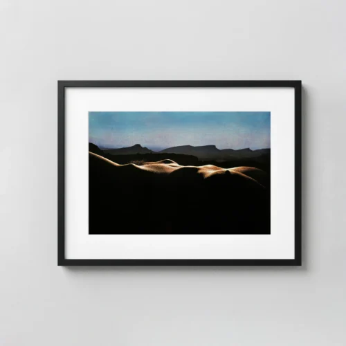Nu Aux Les Baux 1974 Photography Print