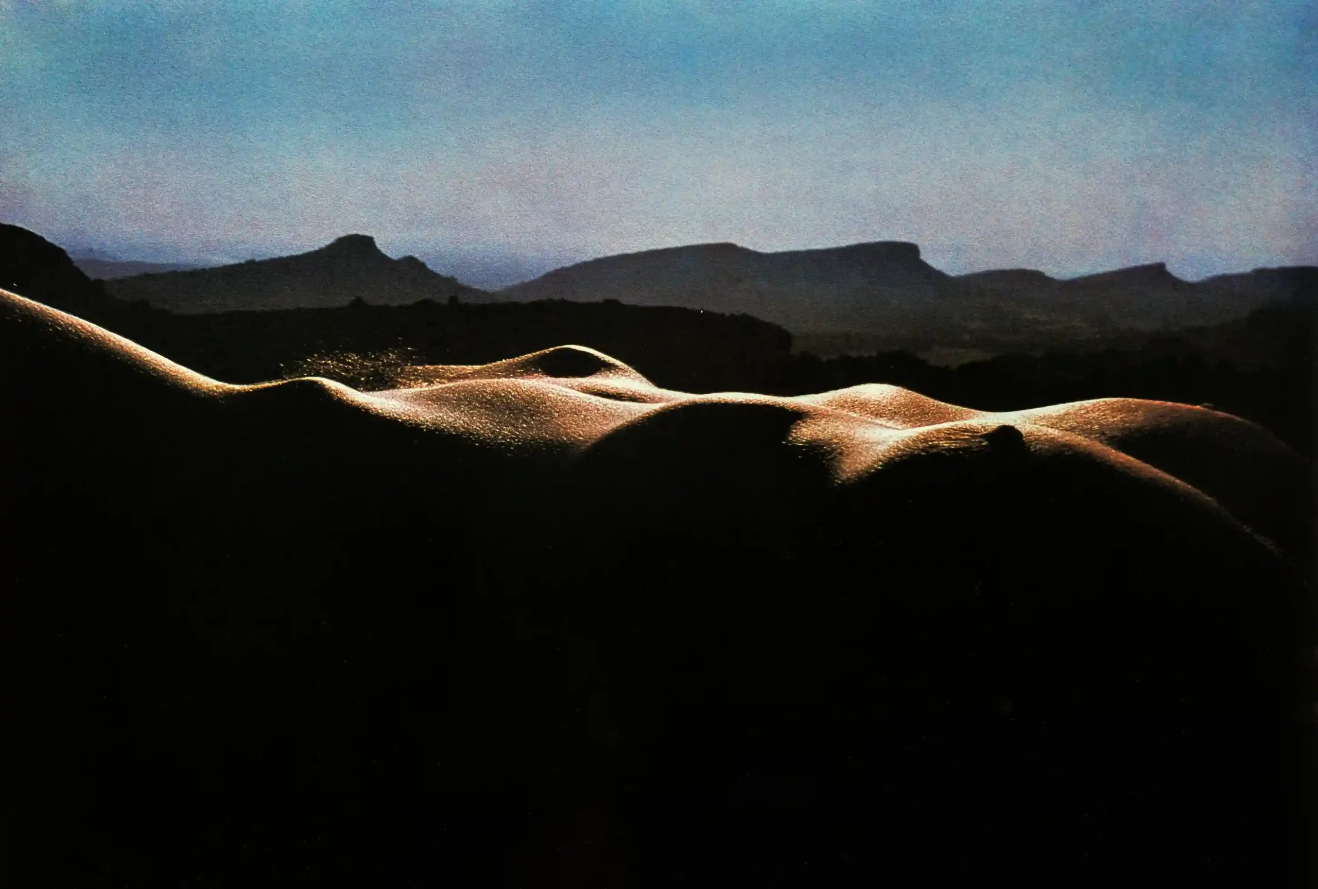 Nu Aux Les Baux 1974 Photography Print