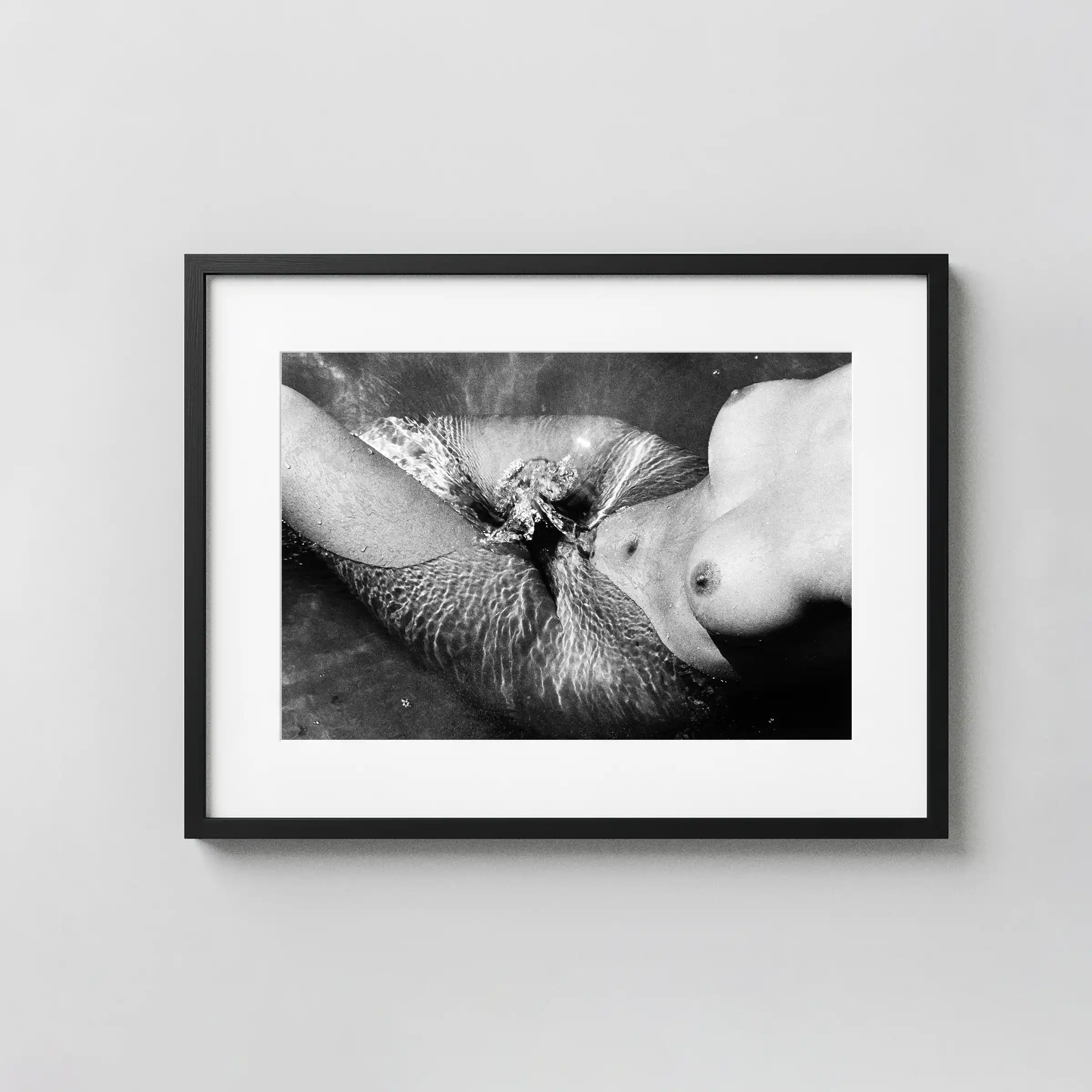 Nu De La Mer Camargue 1966 displayed as a framed wall mockup