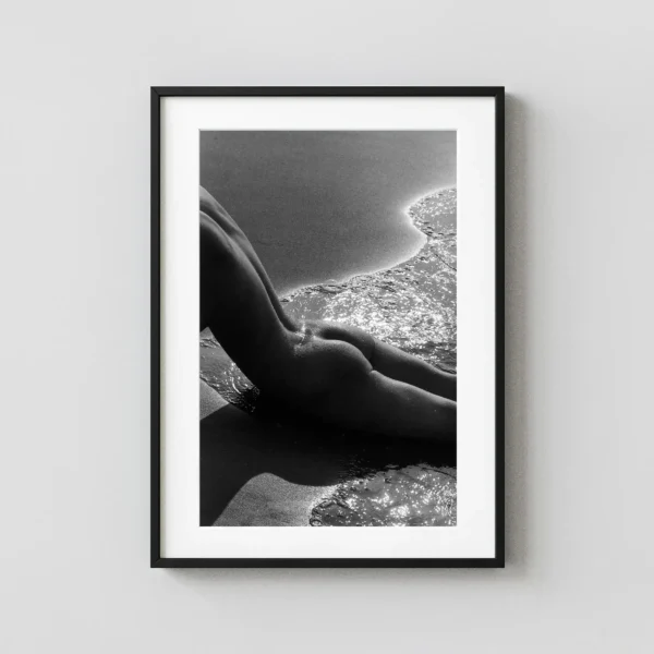 Nu De La Plage 1971 Photography Print